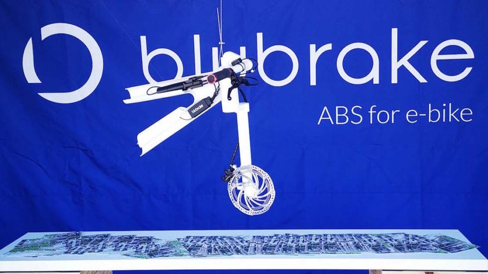 Blubrake presenta il suo ABS per e-bike, leggero, integrato, invisibile