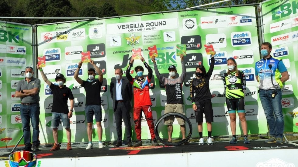 Campionato italiano e-bike enduro FMI: Andata la prima tappa in Versilia